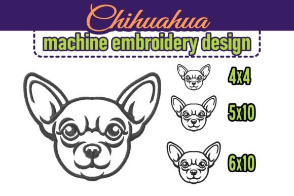 Chihuahua Face Embroidery Design Review