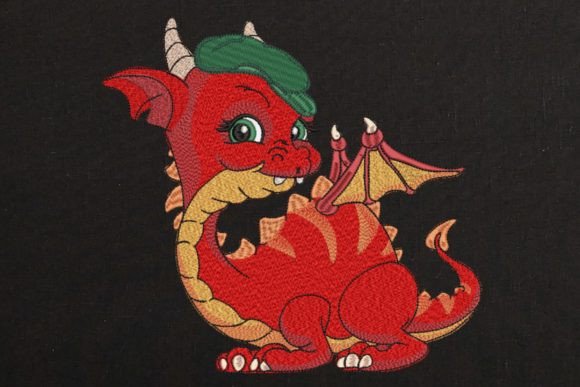 Cute Red Fly Baby Boy Dragon Design Review