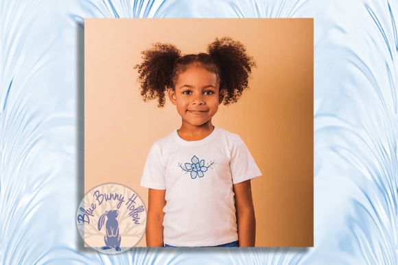 Flower Pastel Blue: A Seller's Review for Etsy Shops