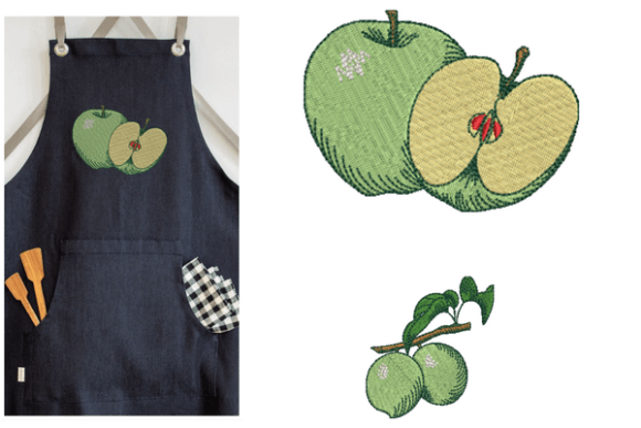 Green Apple: A Fresh Embroidery Design Review