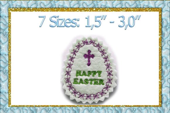 ITH Easter Egg Feltie: A Craft Fair Review