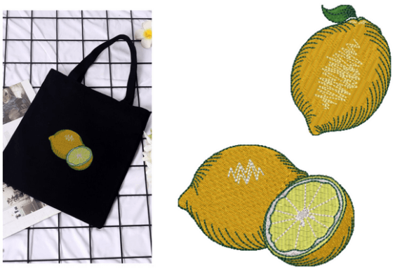 Lemon with Leaf Embroidery Design Review