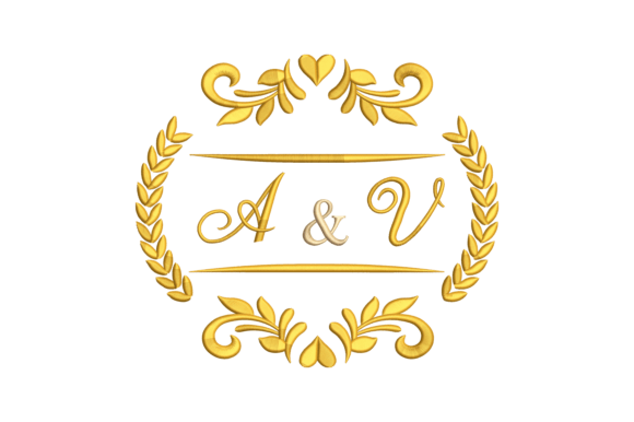 Monogram Letters a and V: A Seller's Review