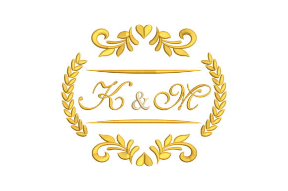 Monogram Letters K and M: A Designer Review