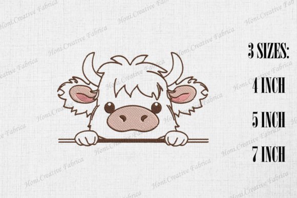 Review: Cute Highland Cow Peeking from Wall