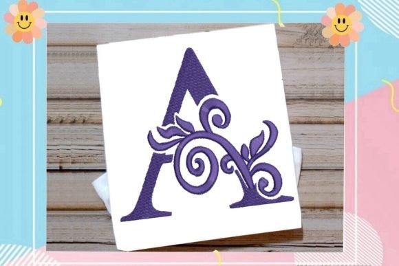 Reviewing Beautiful Letter a Monogram for Holiday Sales