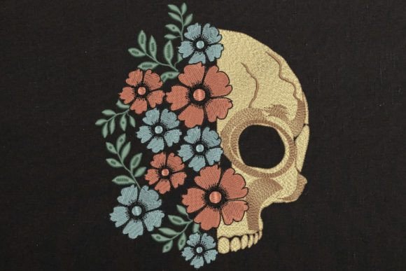 Skull with Flower: A Craft Fair Design Review