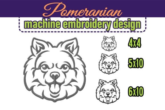 Smiling Pomeranian Embroidery Design Review