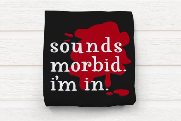 Sounds Morbid I m in Embroidery Review